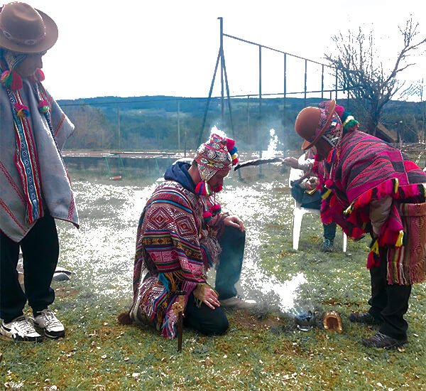 Offering to Pachamama